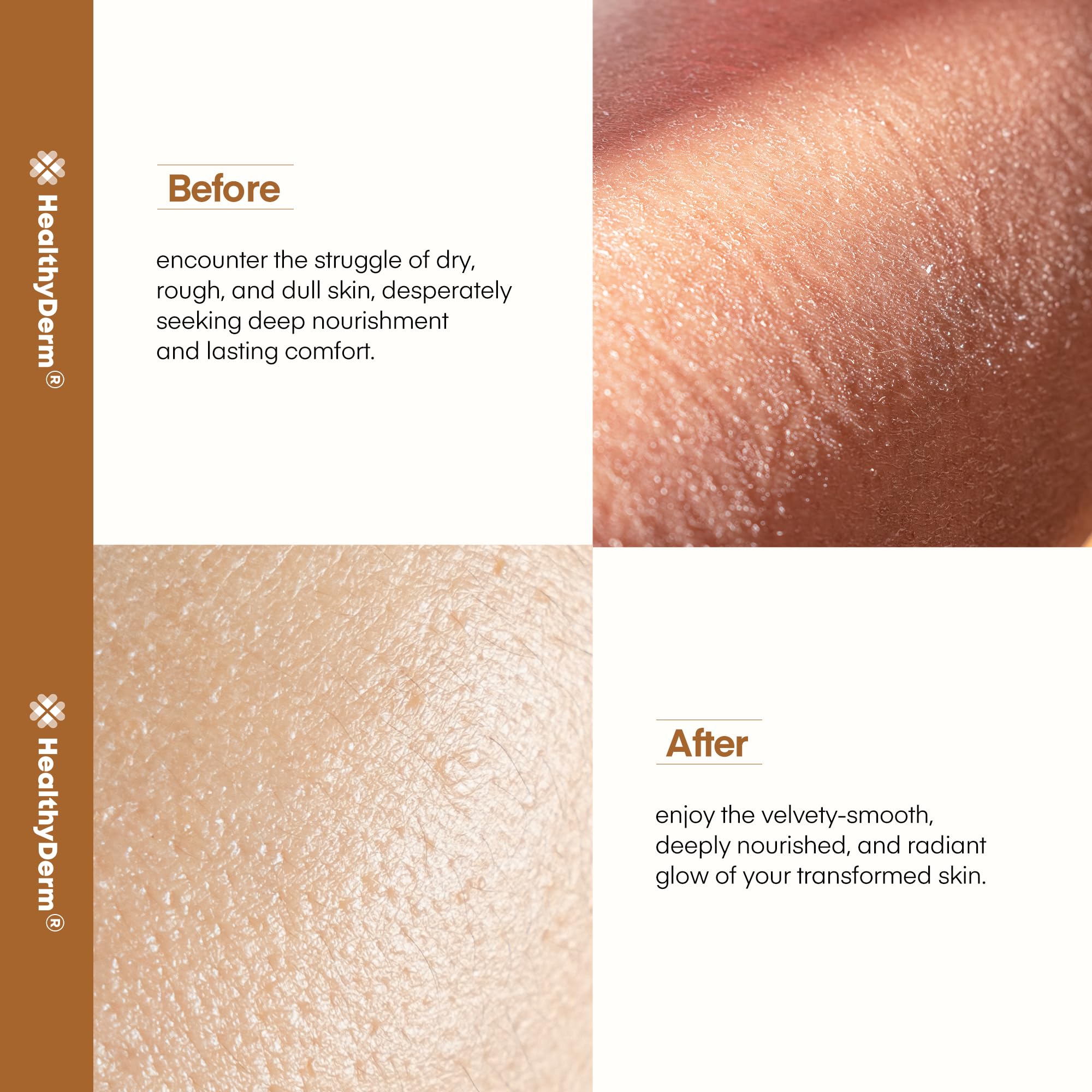 HealthyDerm rutina diaria con crema tallow complemento para otros balsamos