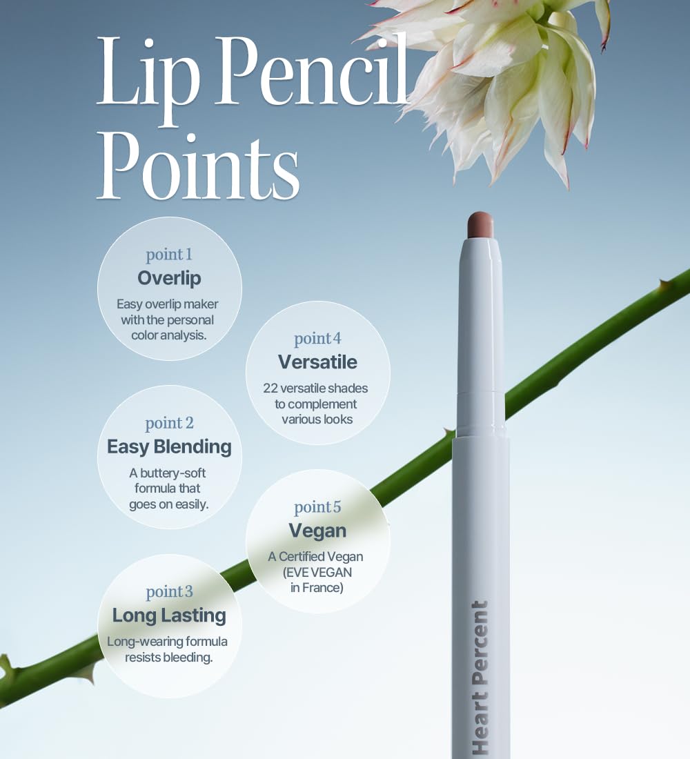 Heart Percent Dote On Mood tono 20 Salmon Beige como base neutra para labios