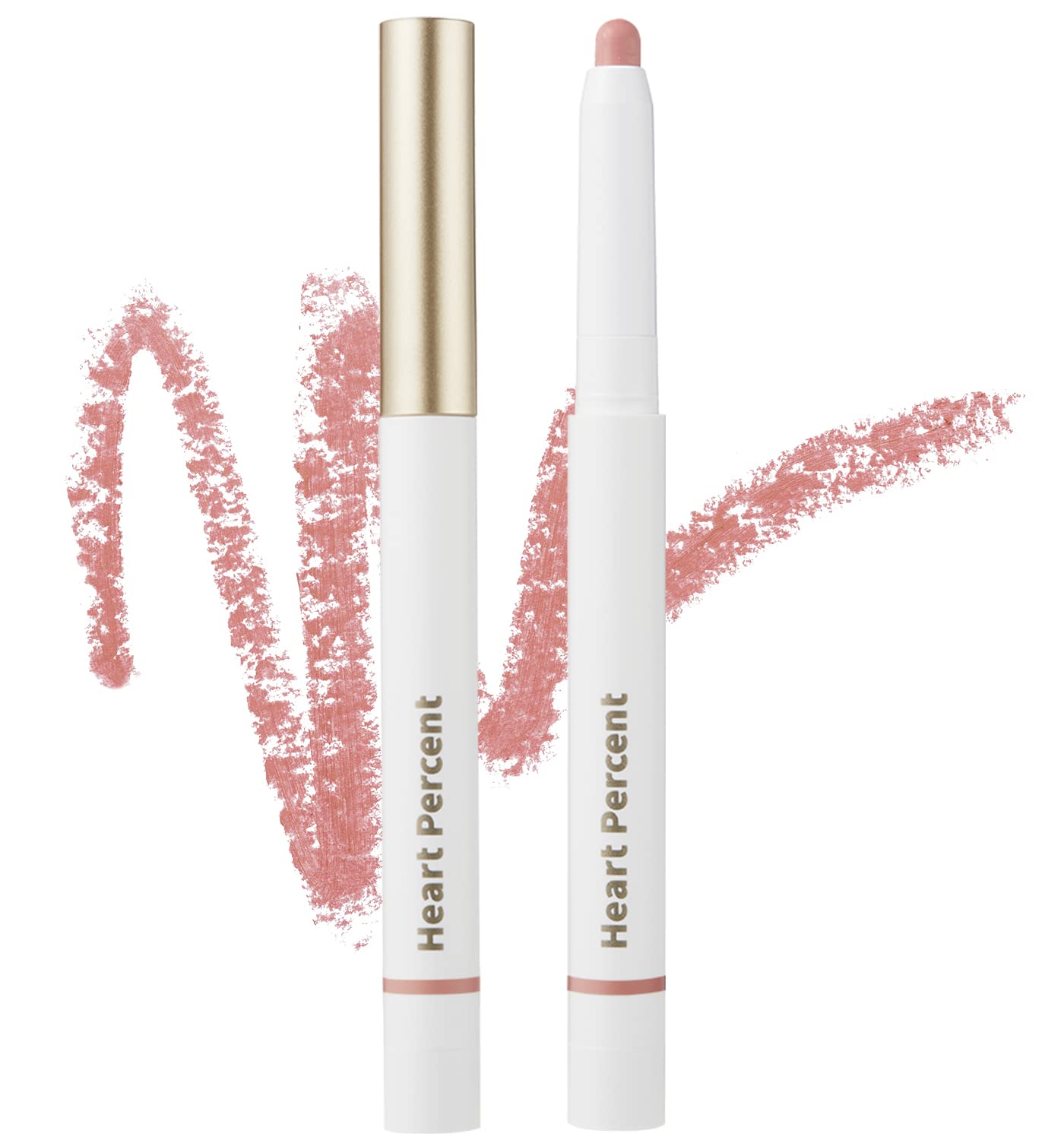Heart Percent Dote On Mood delineador labial rosa beige 06 para definición duradera