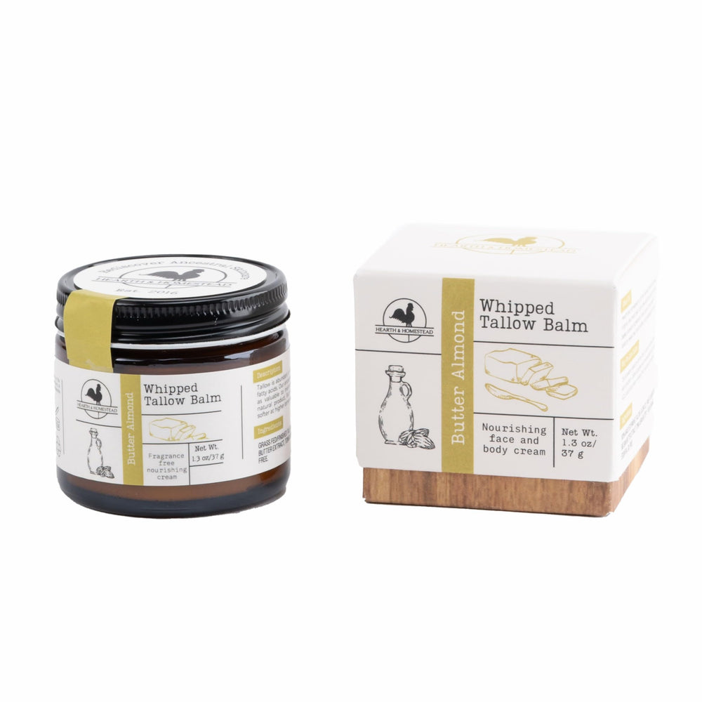Hearth and Homestead 1.3 oz tin packaging for travel or daily use