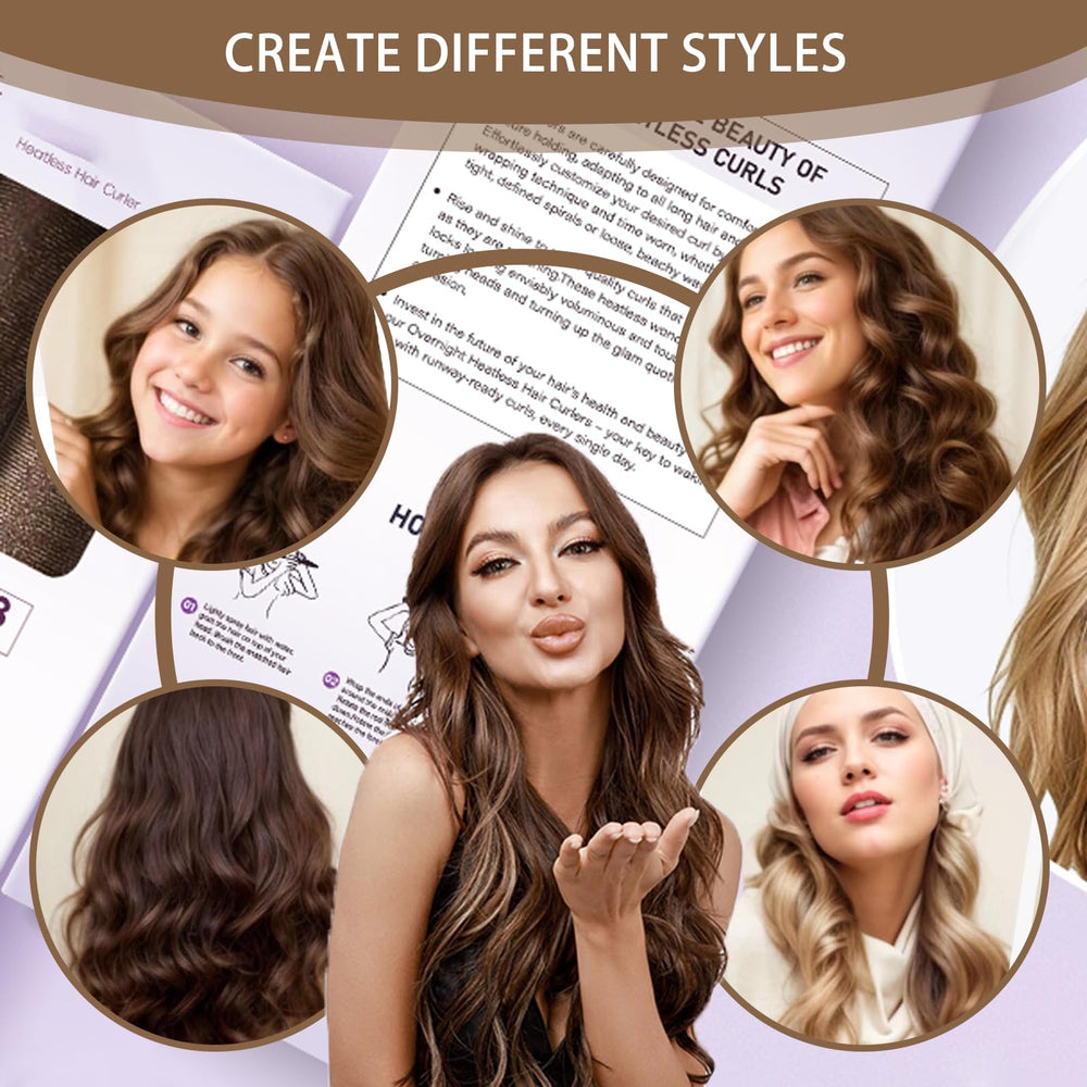 Heatless Curls Overnight pillow protection keeps bedding frizz-free