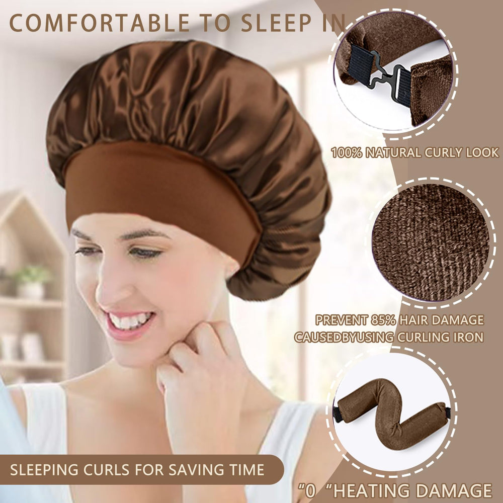 Heatless Curls Overnight velvet fabric closeup showing soft grip