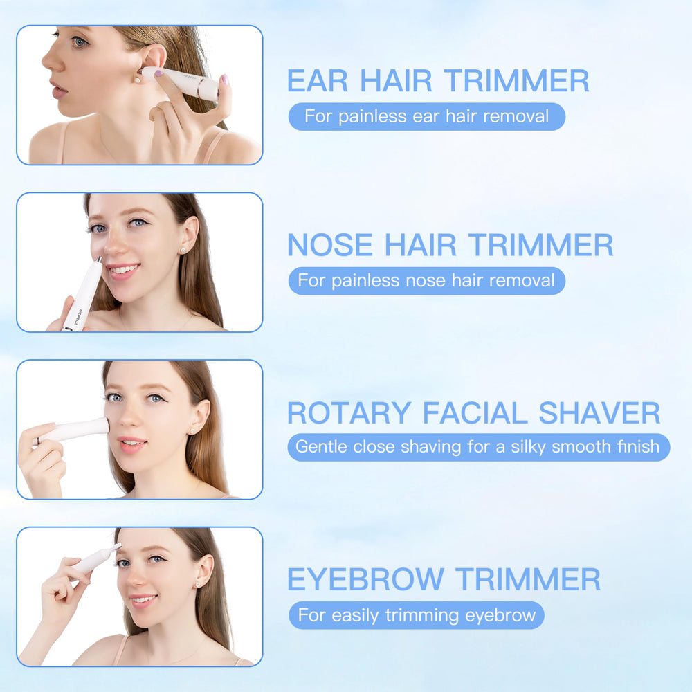 Gentle eyebrow detail trimmer from HEBECA for clean, defined brows.