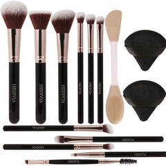 HEDIVIA 14-piece makeup brush set for cohesive, pro-style results.