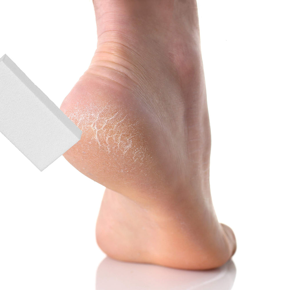 Heel-Seal aplicador-brocha facilita aplicar la capa protectora uniformemente.