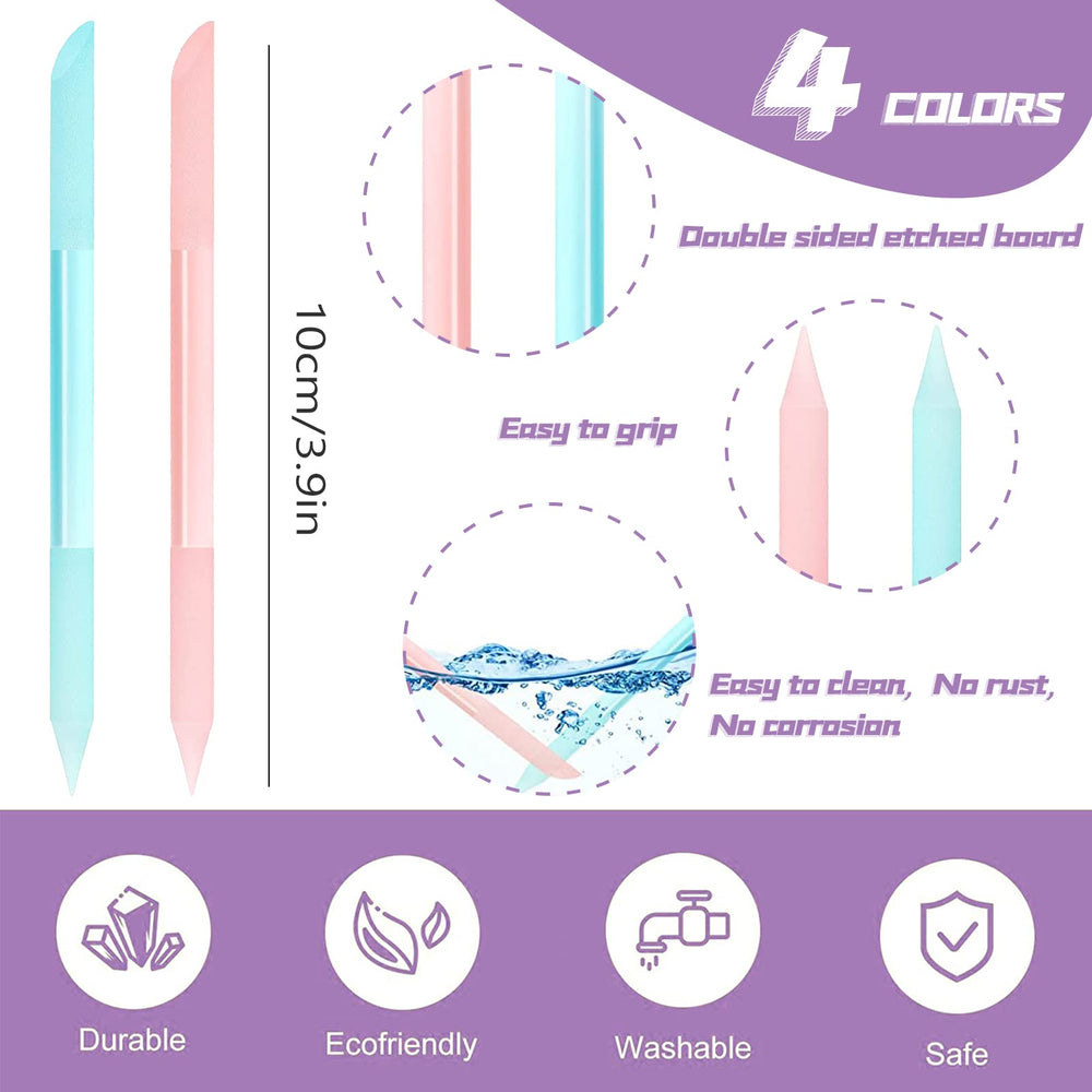 heemeei dual-ended cuticle pusher provides gentle push and trim access.