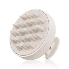 HEETA hair scalp massager with soft silicone bristles for a gentle cleanse