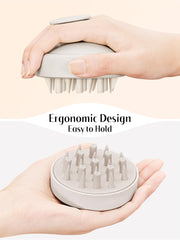 HEETA waterproof scalp brush for use in the shower
