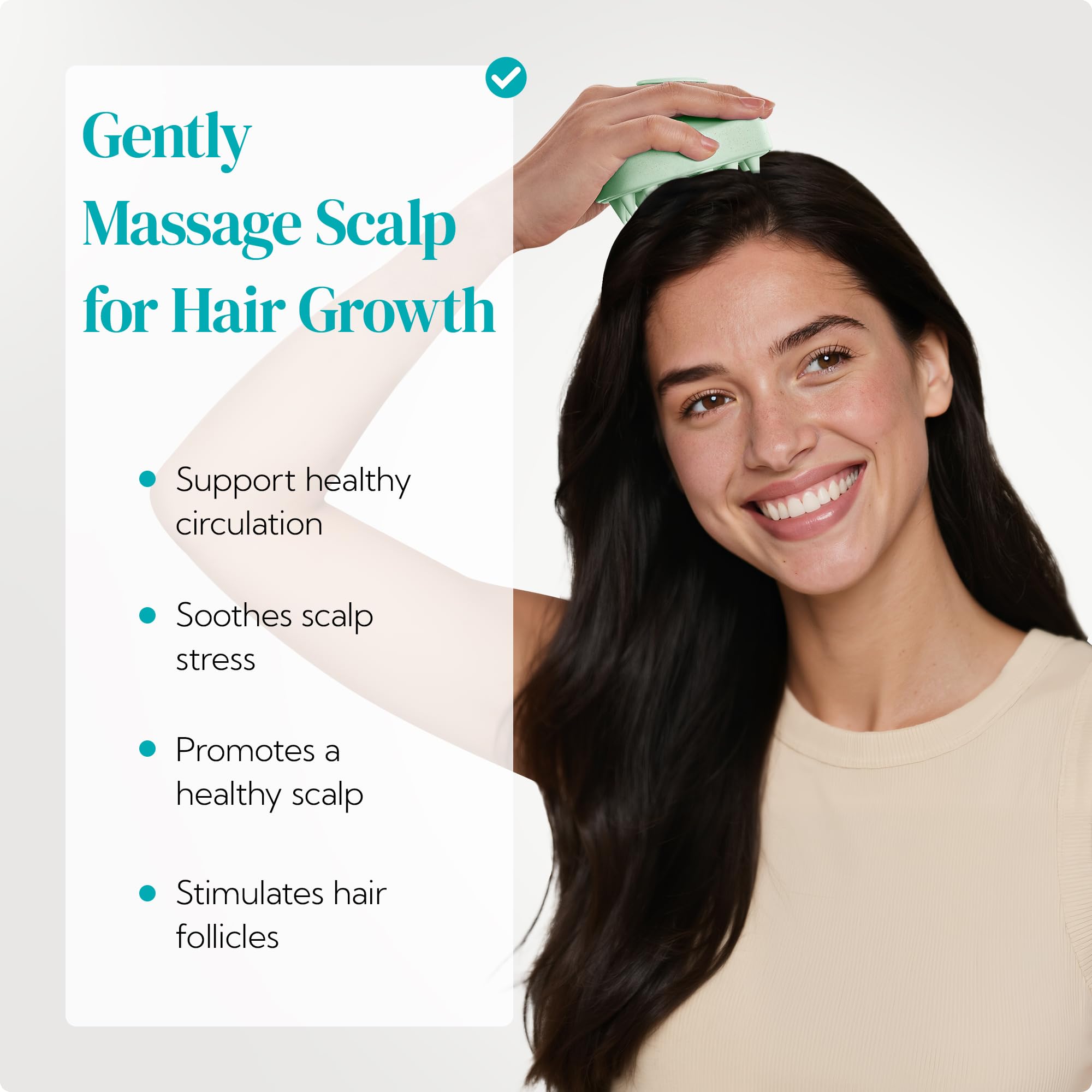 HEETA eco wheat straw handle design for sustainable hair care