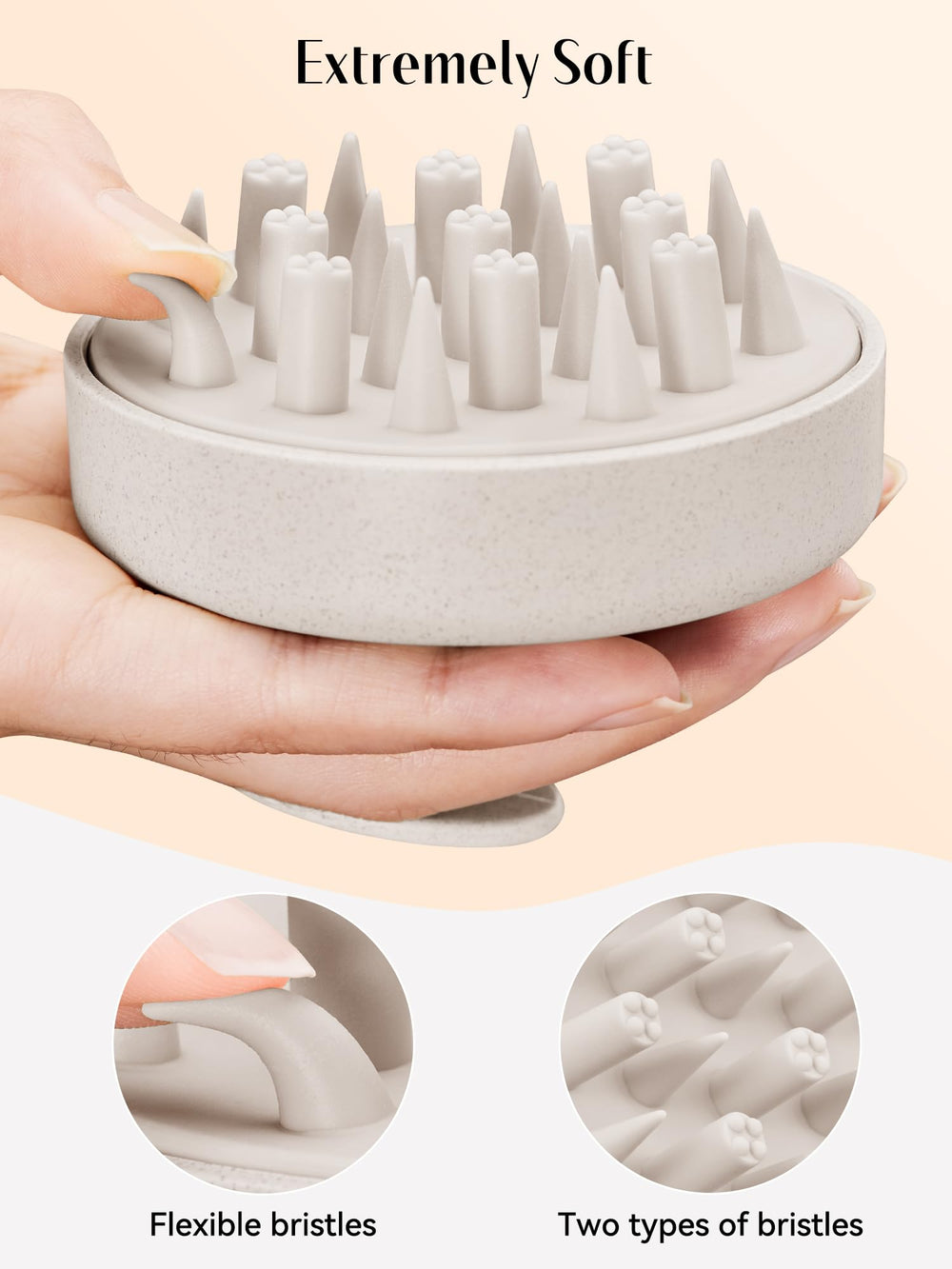 HEETA wheat straw scrubber for sustainable scalp care