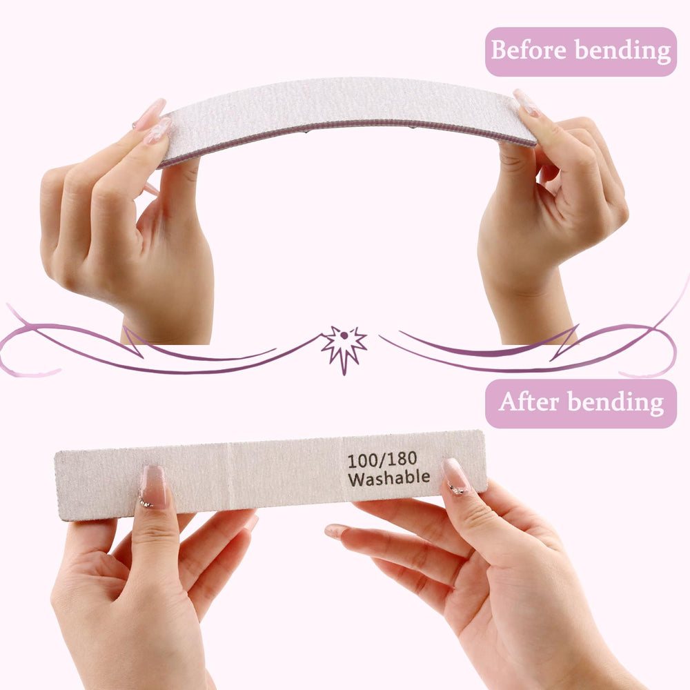 Hygienic storage of HeeYaa nail files with adhesive tape backing