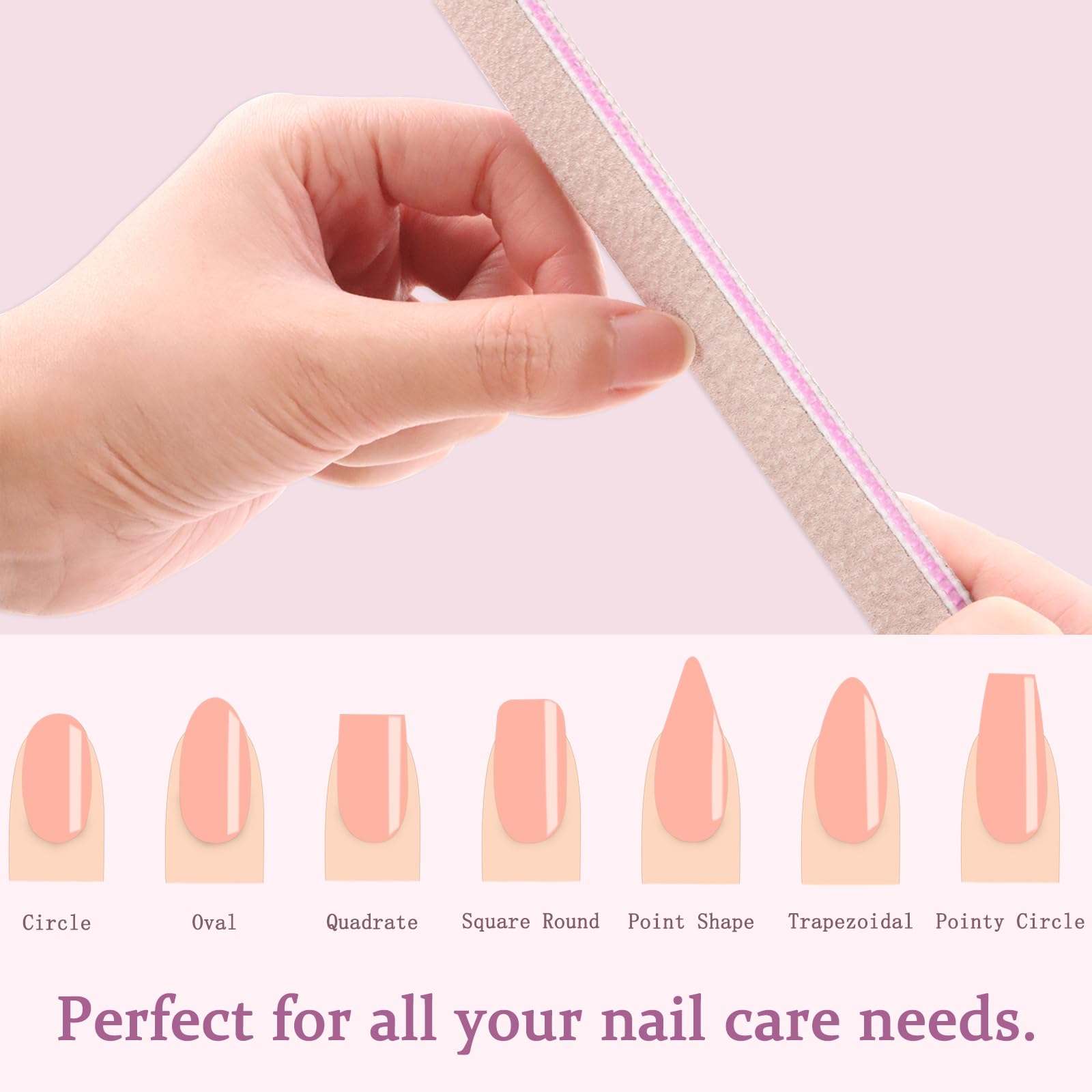 HeeYaa nail file ideal for both salon and home use