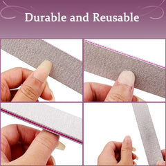 Close‑up of HeeYaa nail file size 7x1.10x0.17 inches for comfortable grip