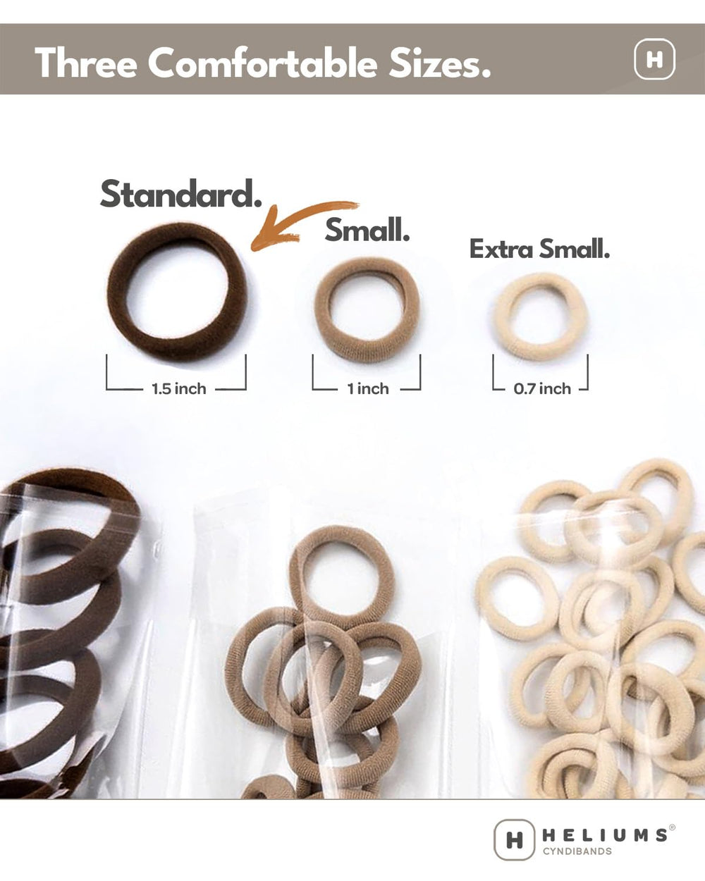 Heliums coletero para trenzas y recogidos, ajuste estable.