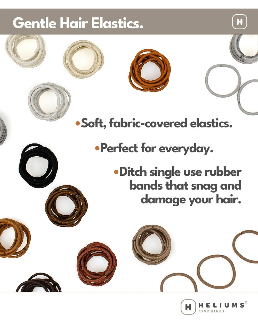 Heliums anti-snag closeup promotes gentle management for kids and sensitive scalps.