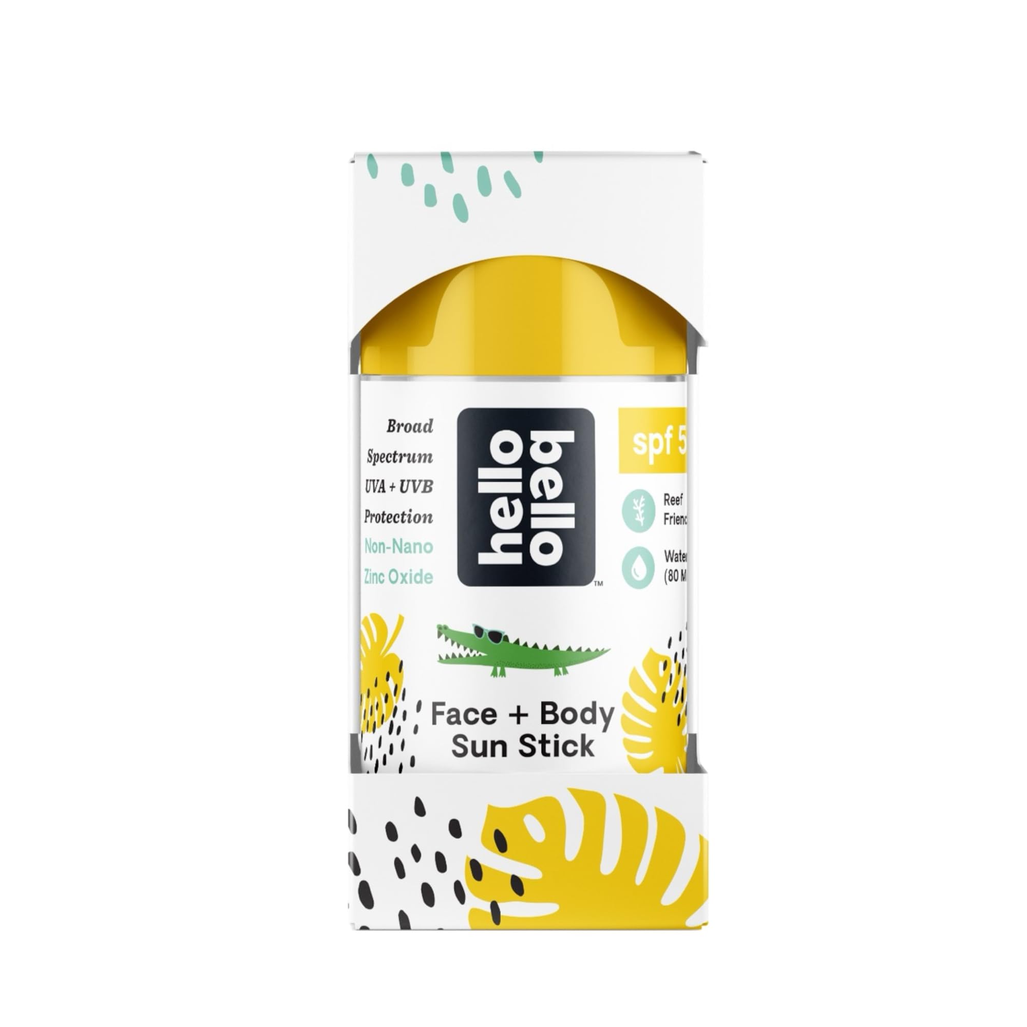 Hello Bello Mineral SPF 50: barra para cara y cuerpo con protección de amplio espectro.
