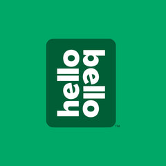 Hello Bello Sweet Pear lavado diario para niños, sin irritación visible.