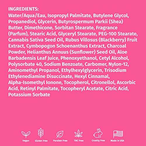 Hempz aceite de cáñamo para piel suave y nutrida.
