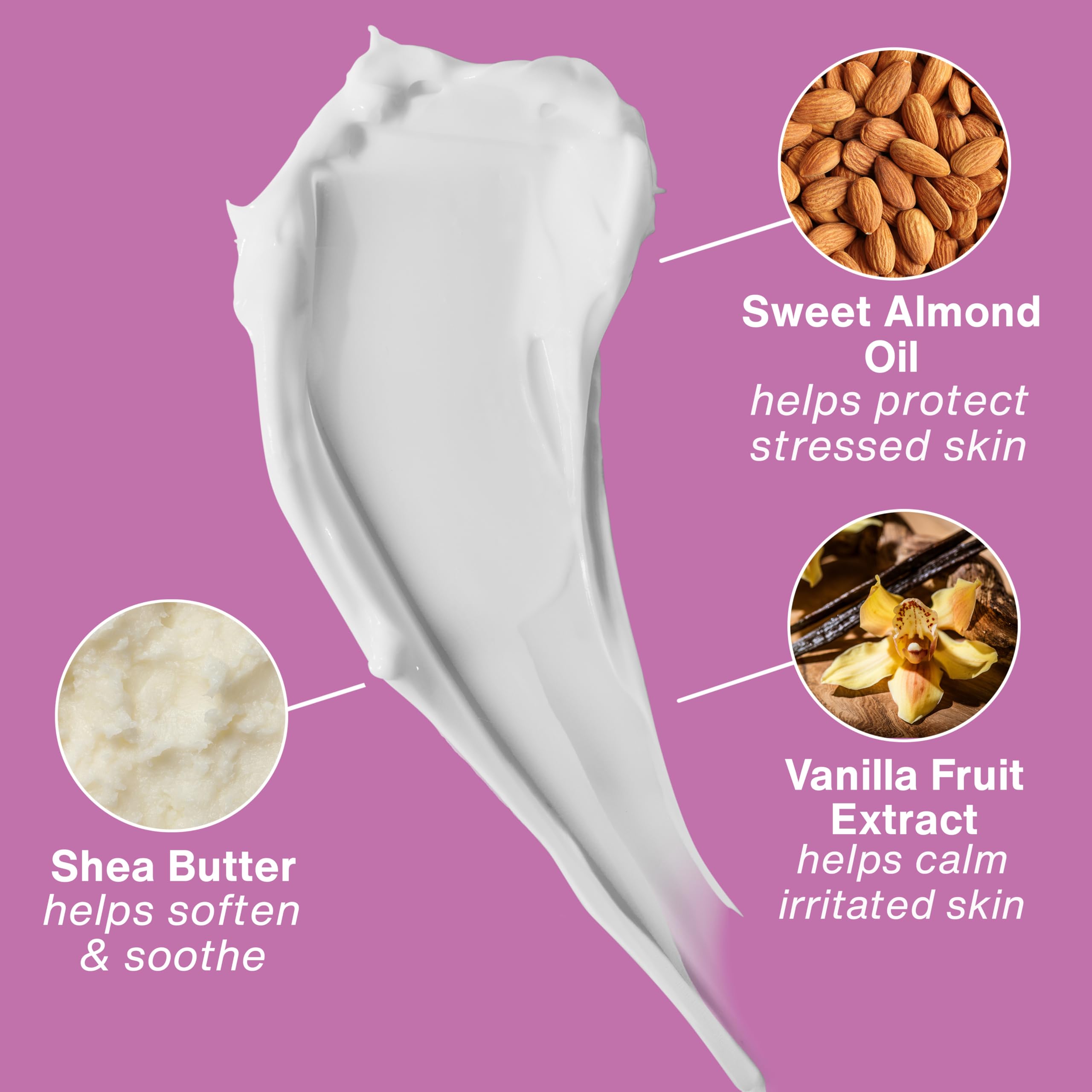 Hempz Buttercream Vanilla Lotion packaging detail with vegan and gluten-free claim.