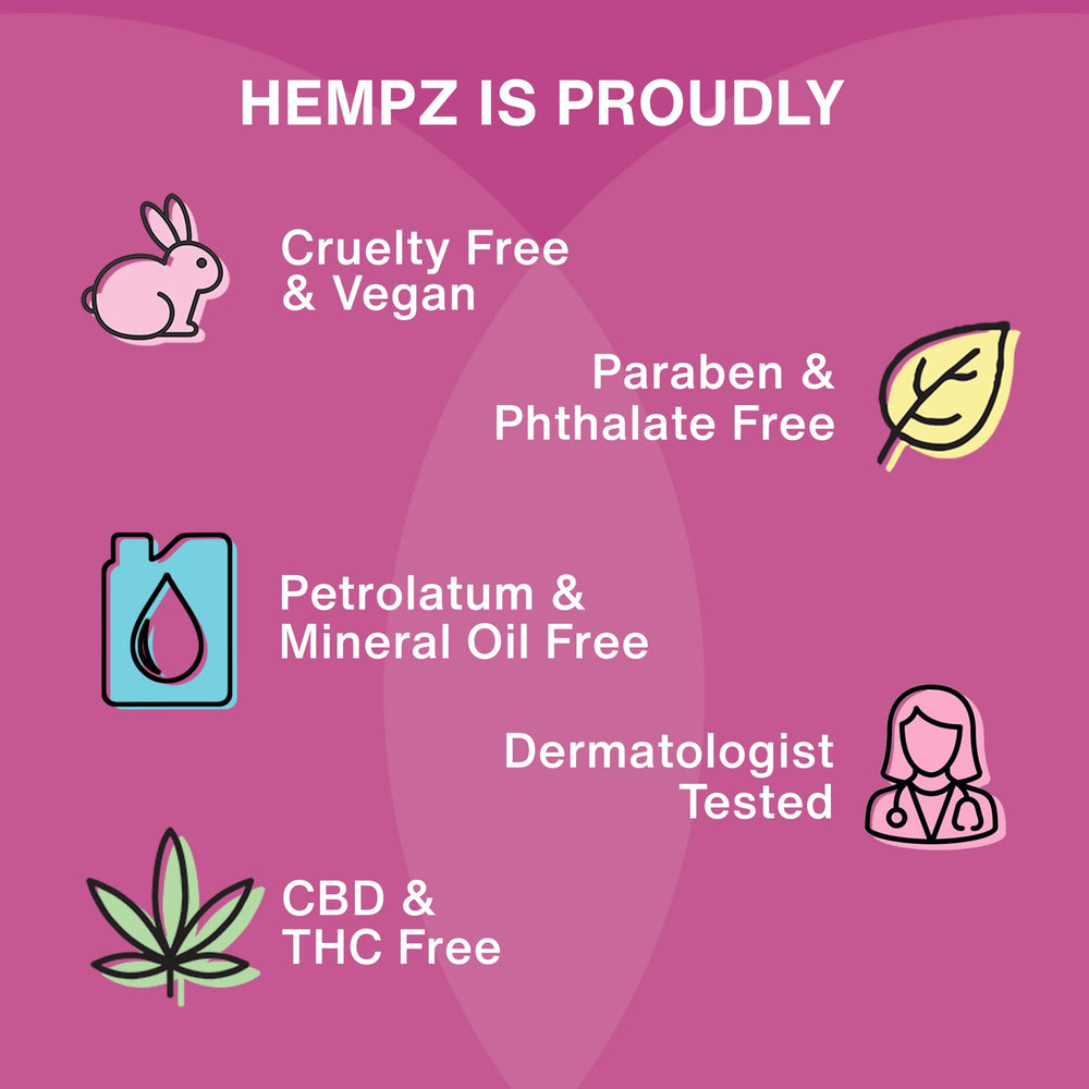 Hempz Buttercream Vanilla Lotion vanilla scent signals daily comfort and softness.