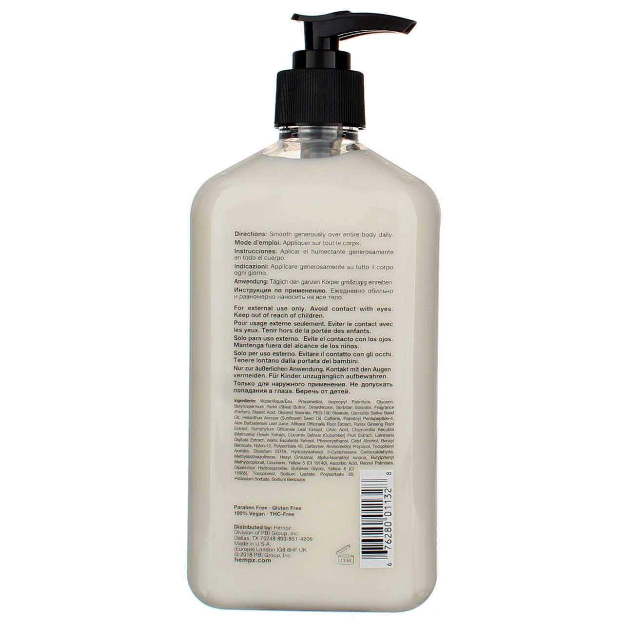 Hempz moisturizer applied to dry elbows for smoother skin.