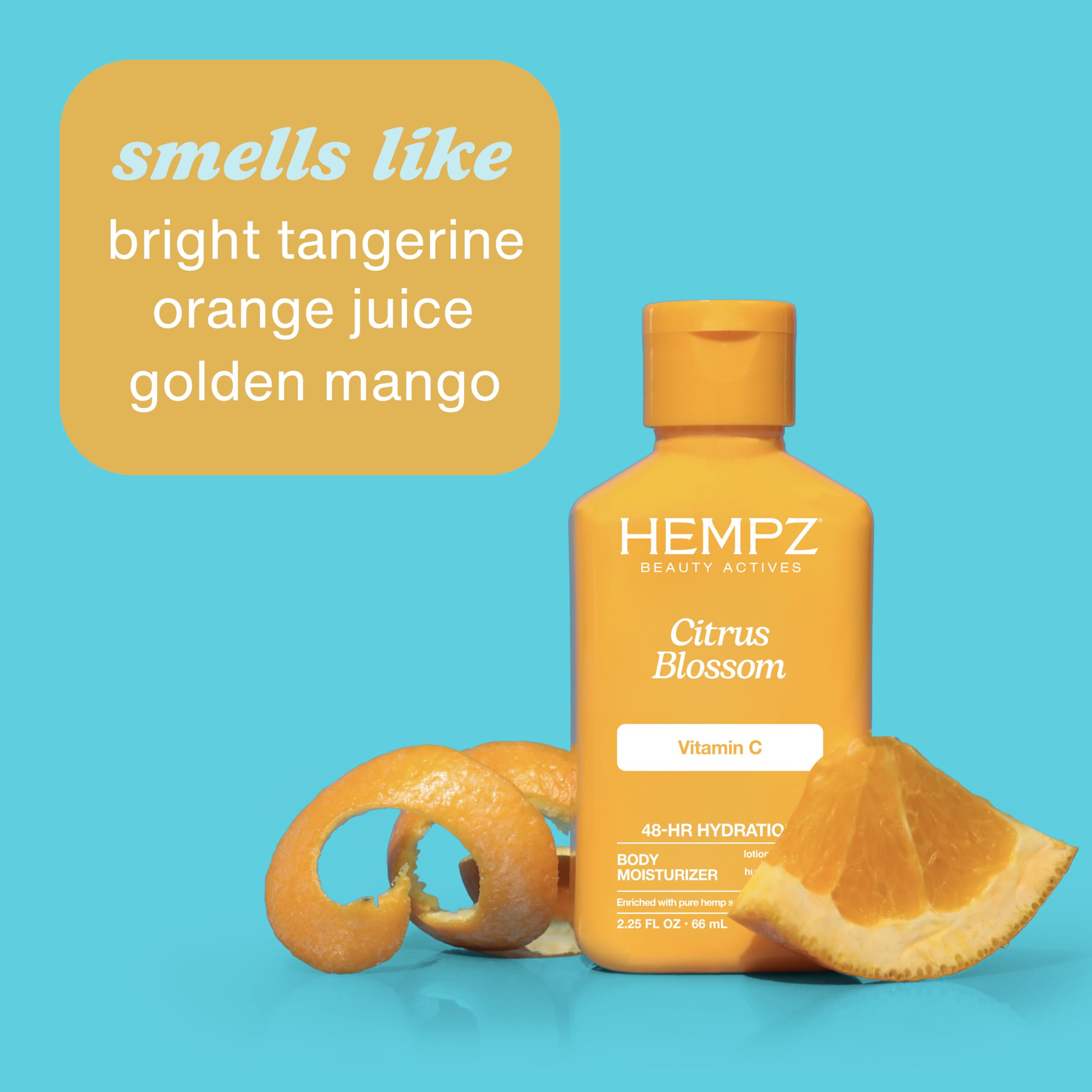 Manteca Karité Aloe Hempz Citrus Blossom para nutrición de la piel.