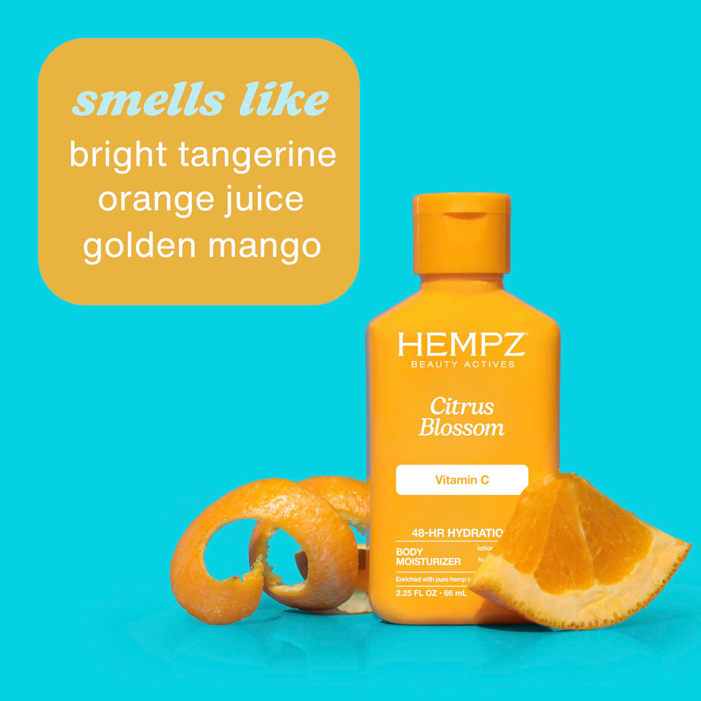 Manteca Karité Aloe Hempz Citrus Blossom para nutrición de la piel.