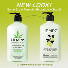 Hempz crema corporal manteca karite y extractos herbales hidratan la piel.