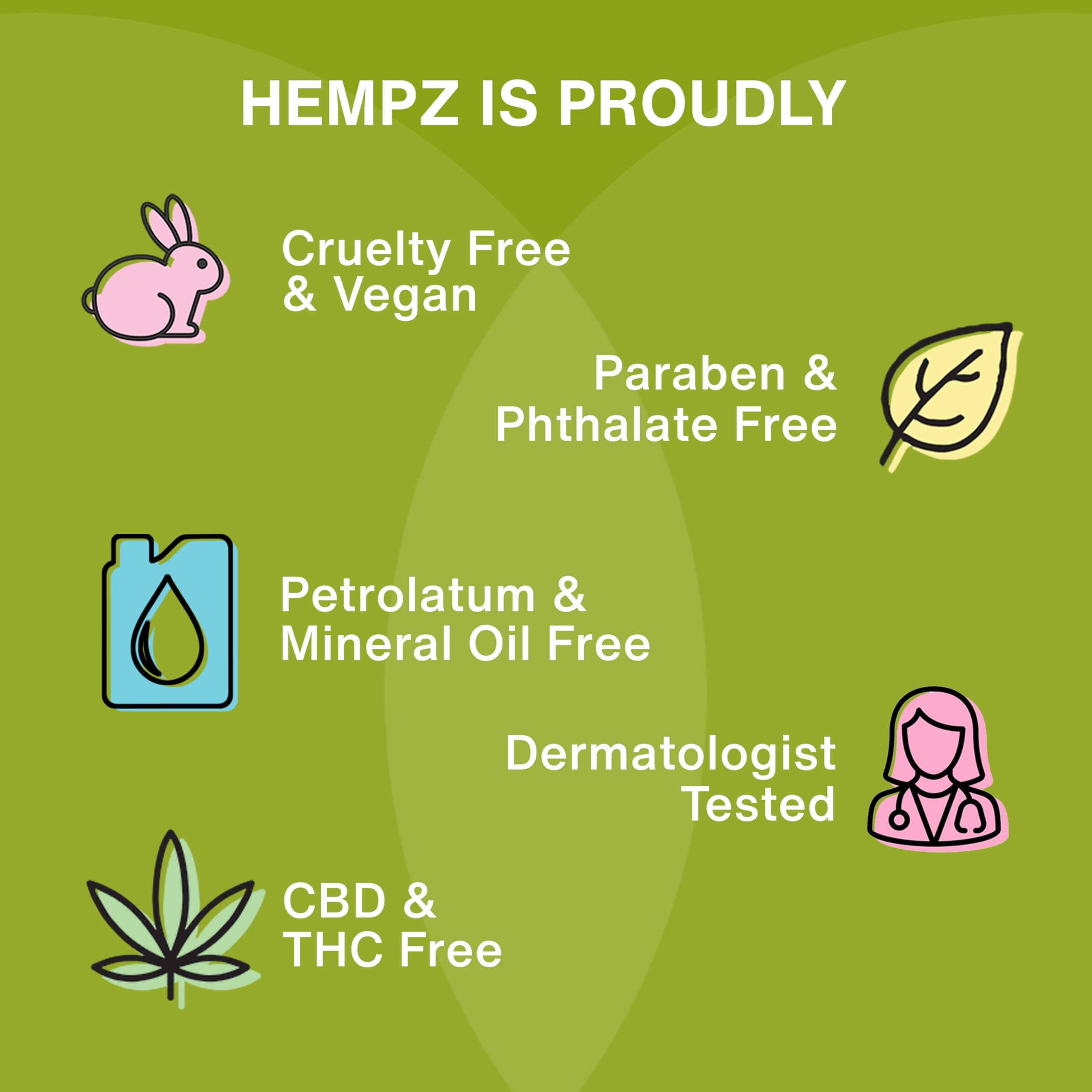 Hempz envase 17 onzas crema corporal para uso diario.