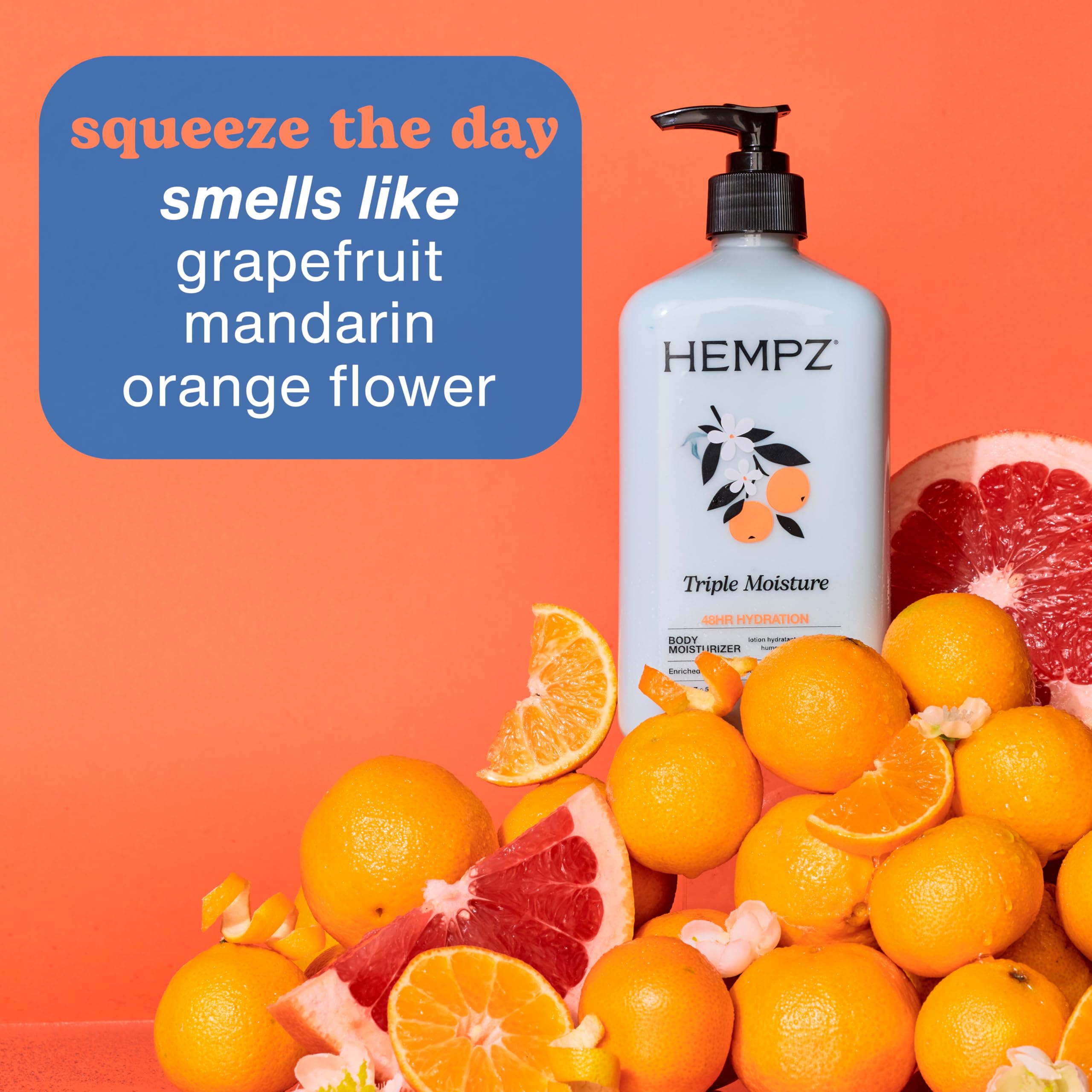 Hempz Extracto de manzana para piel radiante y nutrida.