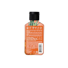 Textura espumosa del gel de ducha Hempz mini para duchas refrescantes
