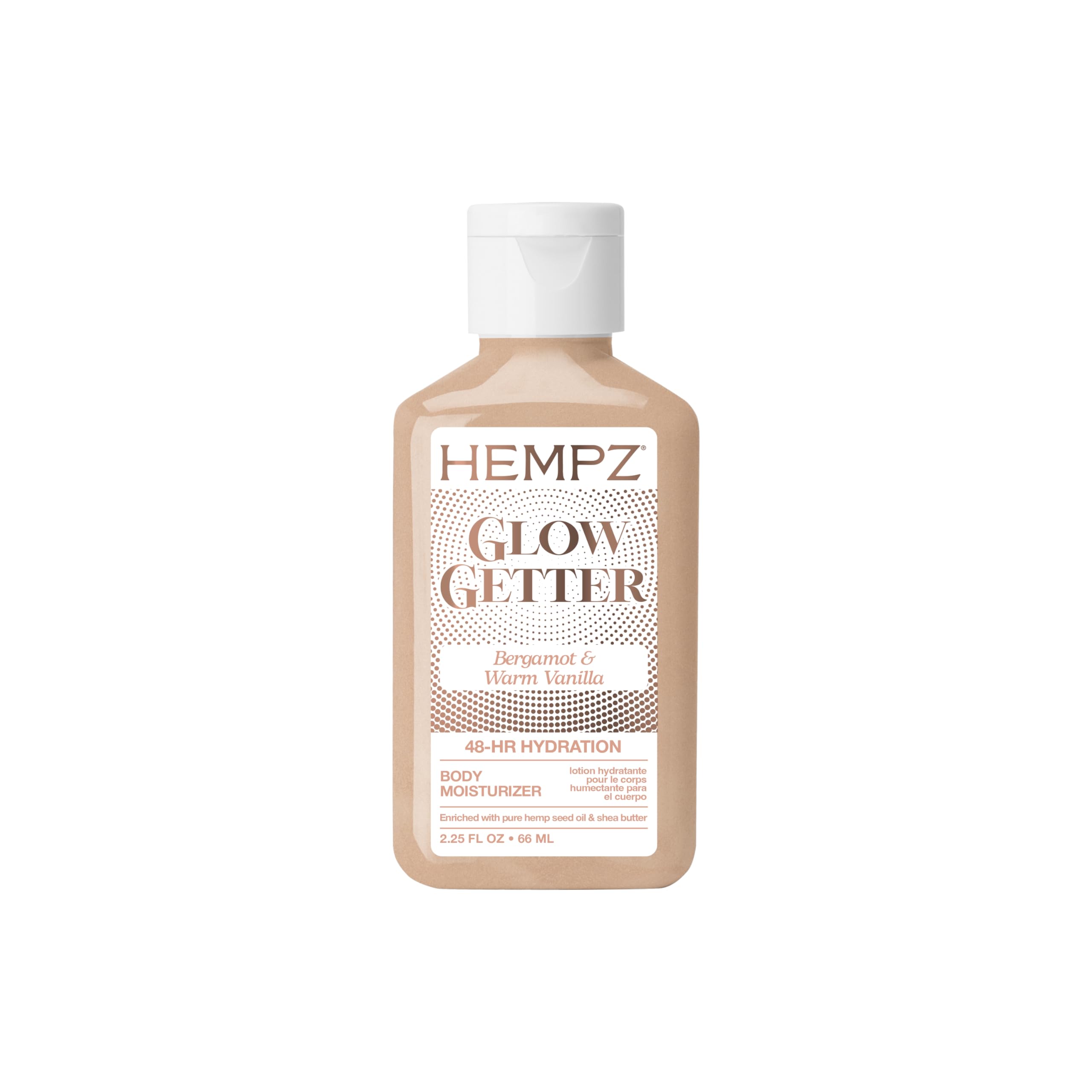 Hempz Glow Getter mini bottle for on-the-go hydration