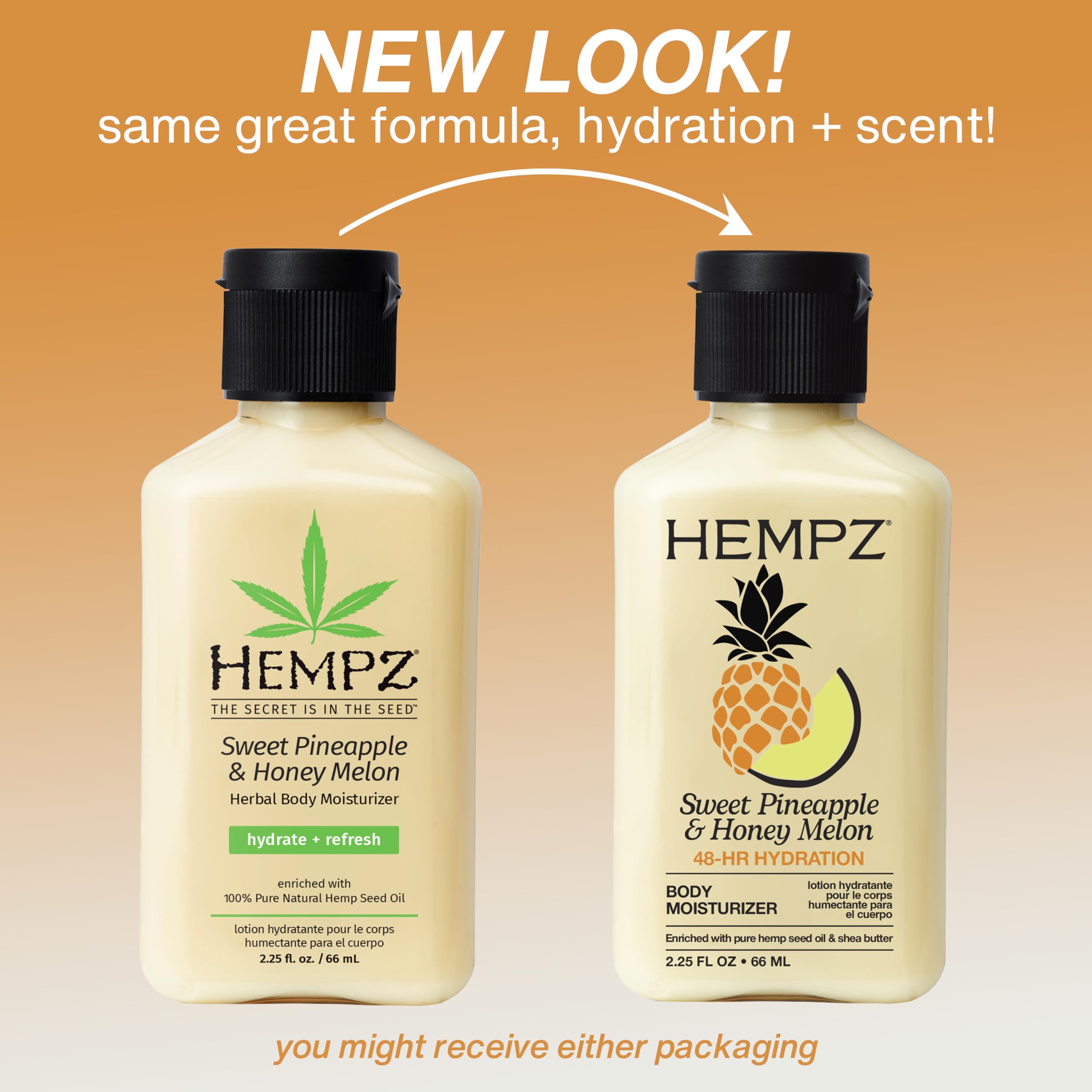Hempz Hemp Seed Oil and Jojoba Oil Blend with Shea Butter illustration