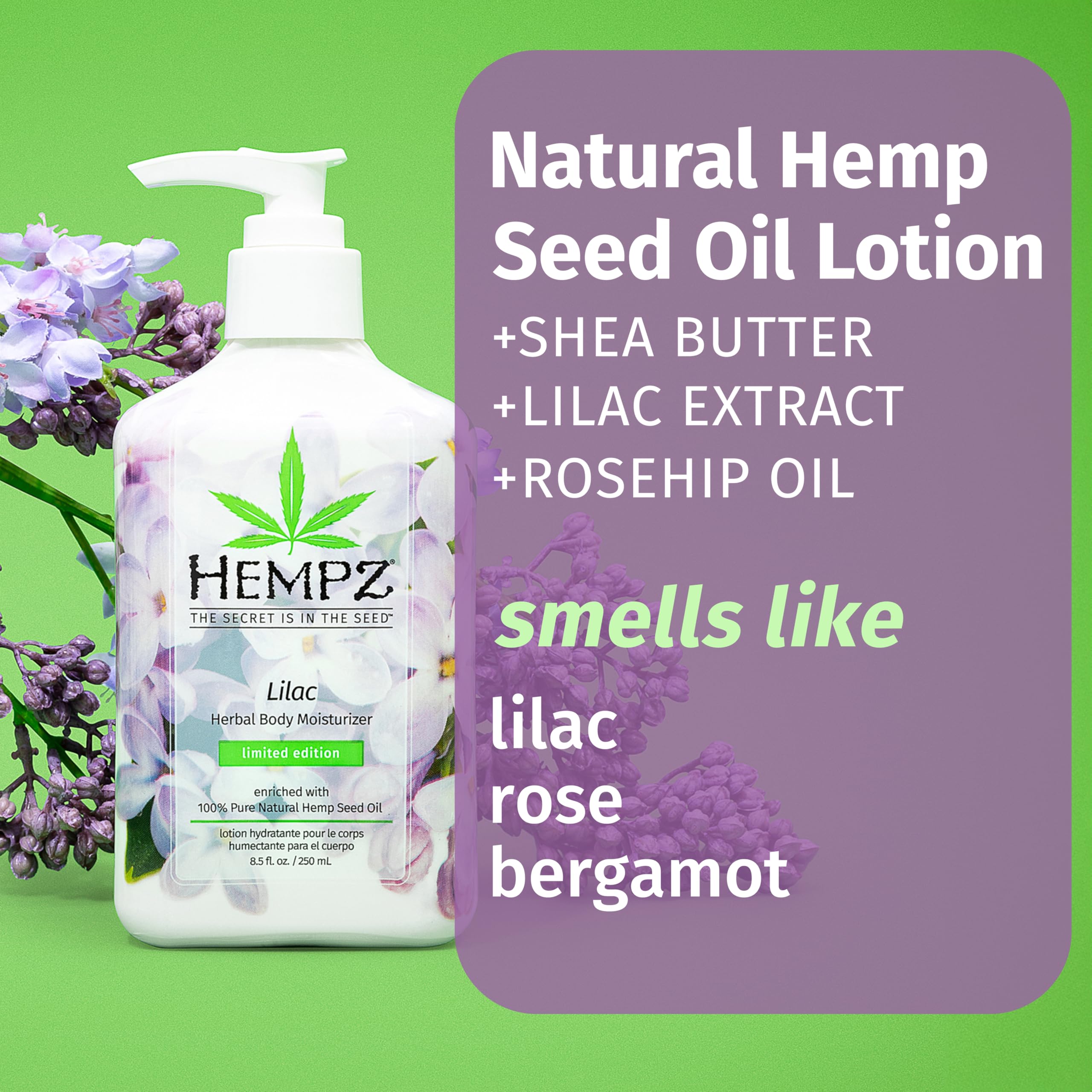 Mezcla de aceites milagro de Hempz para piel nutrida