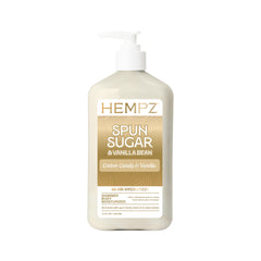Hempz loción corporal aroma algodón de azúcar para piel suave y perfumada