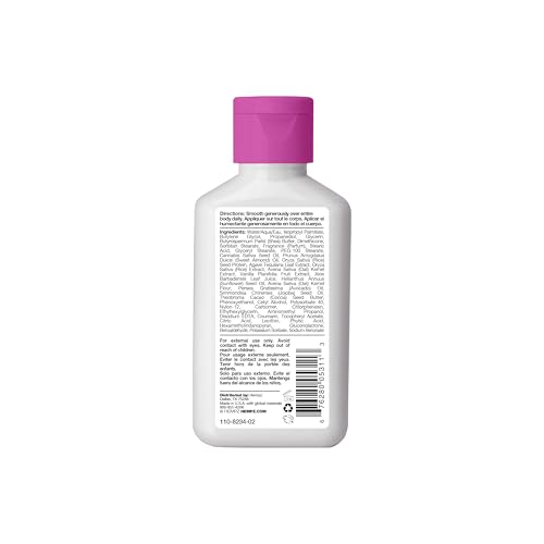 Loción corporal Hempz textura cremosa para aplicar suavemente y nutrir la piel.