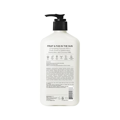 hempz loción corporal textura ligera para absorción rápida en piel