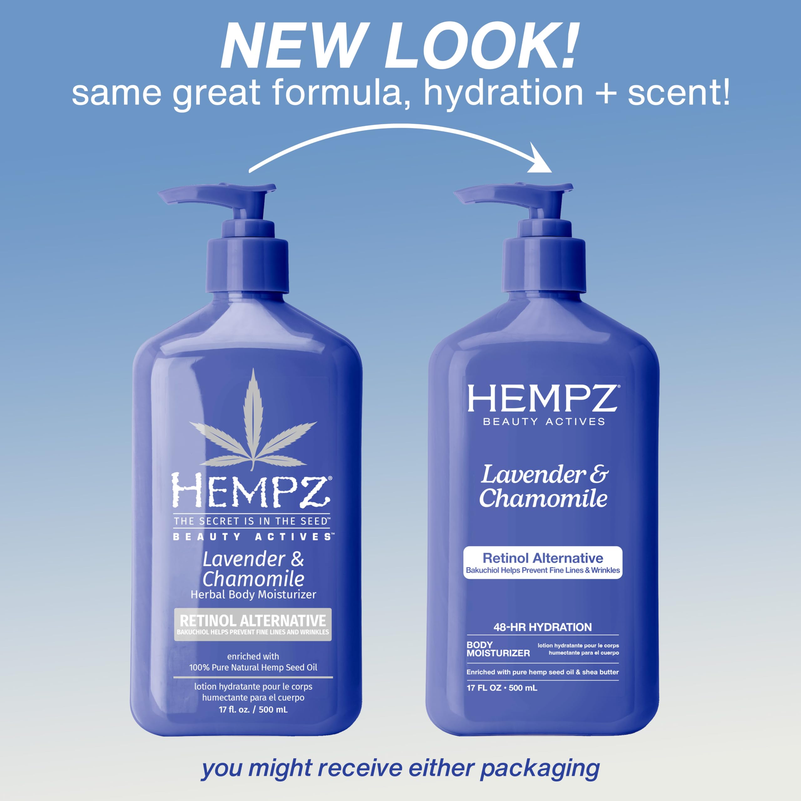 Hempz Loción cuerpo ingredientes cítricos y goji para vitamina C.