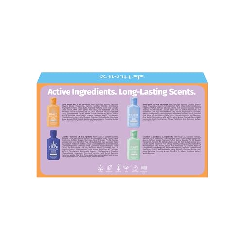 Hempz Mini Kit Loción Corporal Lavanda y Manzanilla, calma suave.