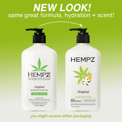 Hempz Original textura ligera y no grasa para uso diario