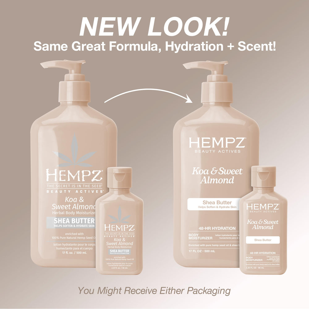 Hempz Smoothing Body Moisturizer closeup texture showing creamy smoothing consistency.