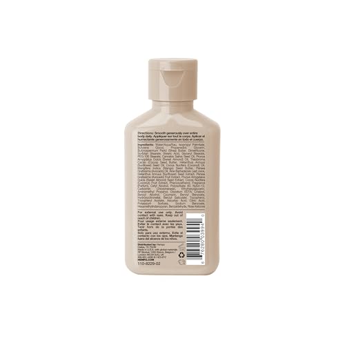 Hempz Smoothing Body Moisturizer jar highlighting rich, fast-absorbing hydration.