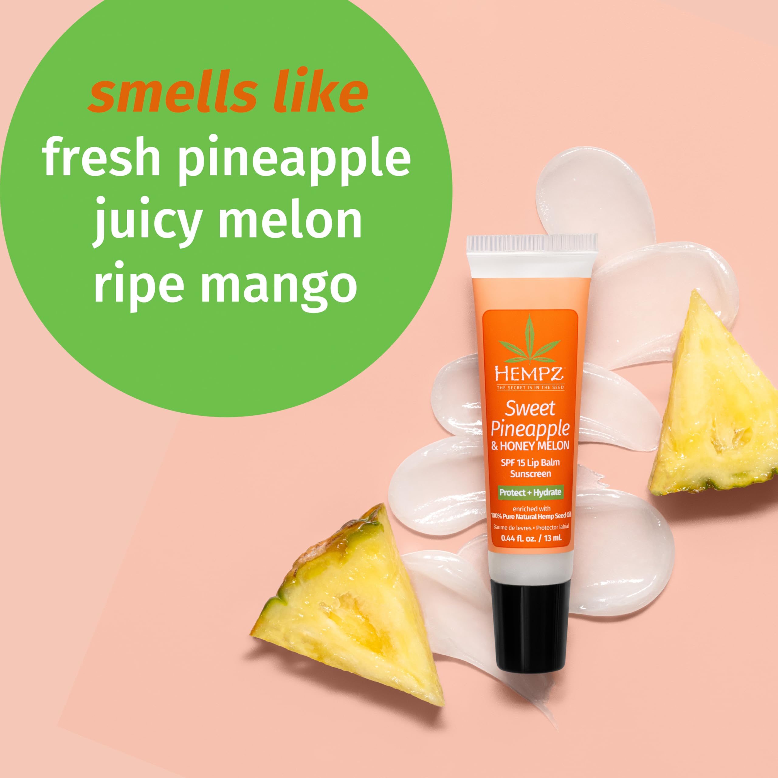 Hempz SPF15 Labial: protección SPF 15 contra UVA/UVB