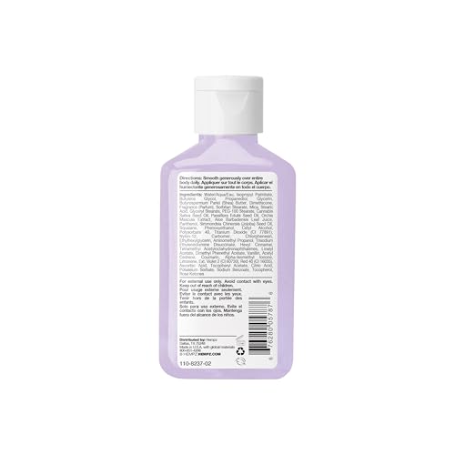 Hempz Star Dust: aroma de pasión-fruta y orquídea para experiencia sensorial prolongada.