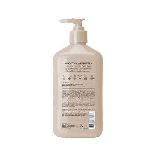 Acercamiento a la botella, aroma suave de almendra y koa.