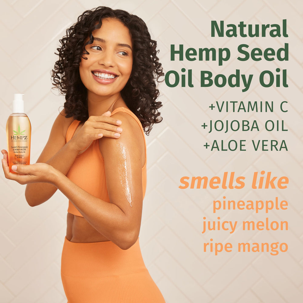 Hempz shaving use with nourishing formula for smoother skin