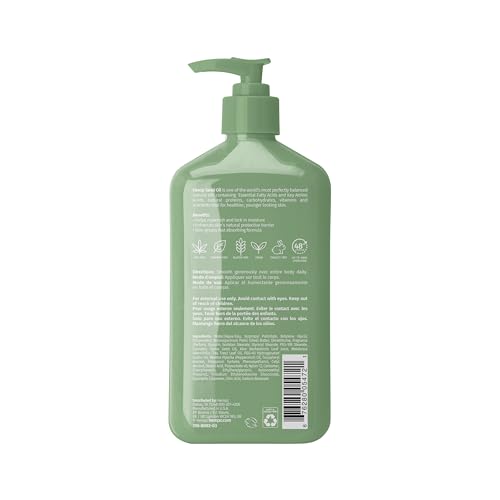 Texture close-up of Hempz Tea Tree Herbal Body Moisturizer for smooth skin