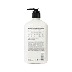 Textura cremosa de Hempz, absorción rápida para piel suave