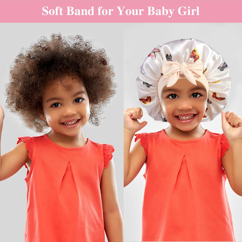 Heniho wide-band sleep bonnet maintains moisture and shine.