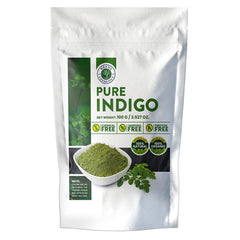 Henna Cosmetics Cypri indigo powder hair bottle for natural color options